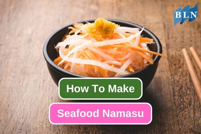 Creating Exquisite Japanese Dish: Namasu